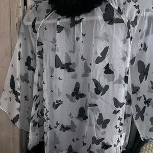 D&G Butterfly print blouse Boutique piece.